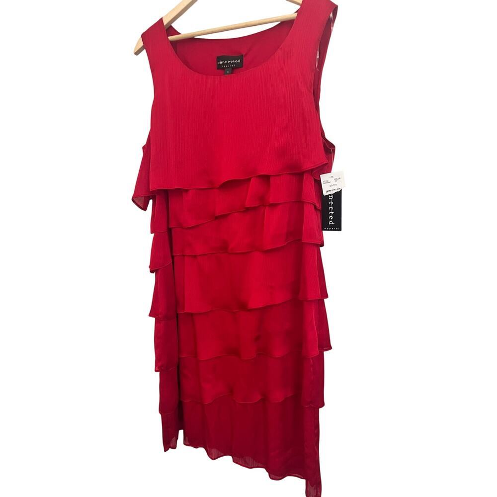CONNECTED APPAREL LAYERED SLEEVELESS PARTY DRESS SIZE 18 NWT - Picture 6 of 7